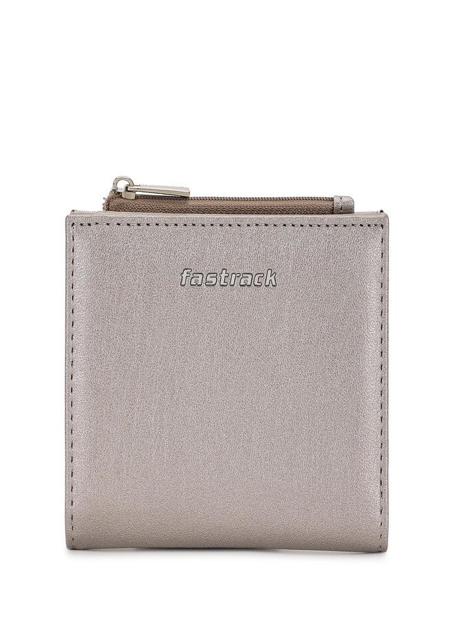 Fastrack Women's Two-Fold Wallet | Multiple Card Slots, Cash Slots, Zip Coin Pocket | Compact & Organized | 6 Months Warranty - Image 1